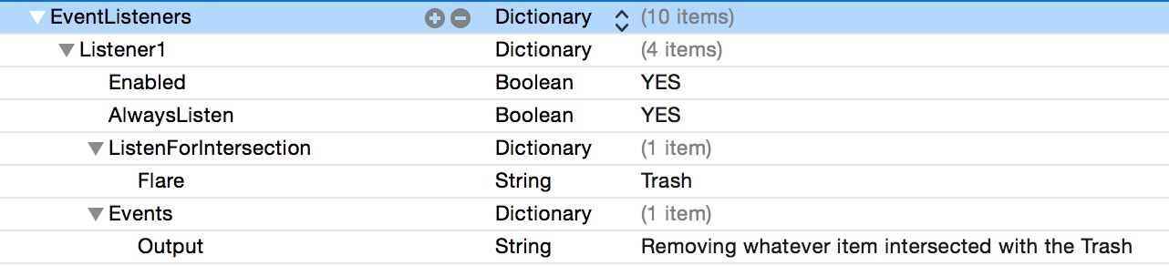 Trashing items in the iOS9 Starter Kit